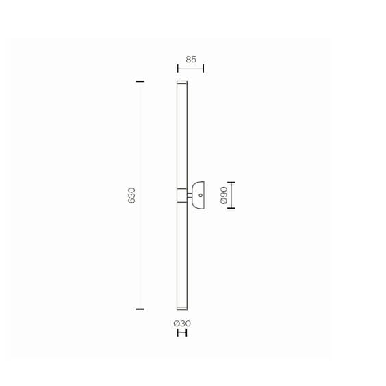 Axis Long Lampada da parete Maytoni - Agof Store