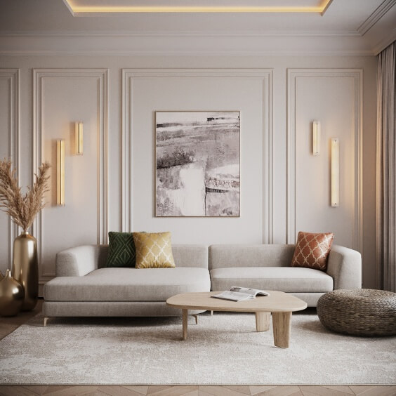 Albatre L.40 cm Lampada da parete Maytoni - Agof Store