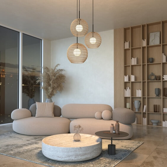 Cane Ø 40 cm Lampada a sospensione Maytoni - Agof Store