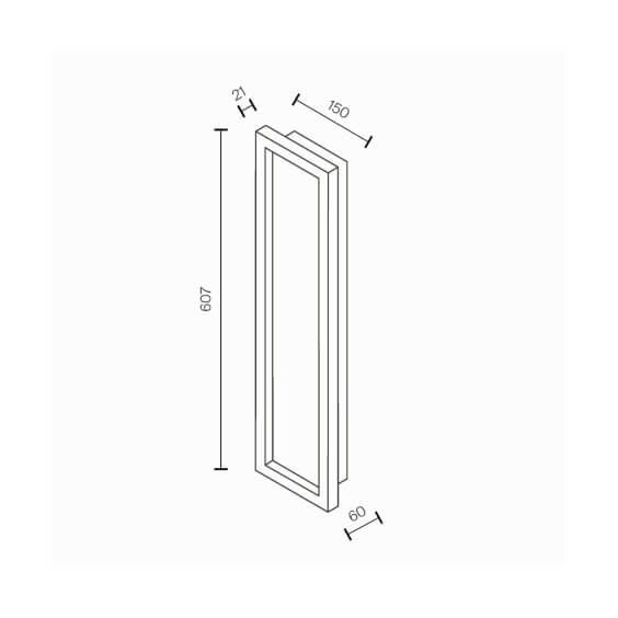 Maytoni Orign H.60 cm Wand- Deckenleuchte - Agof Store
