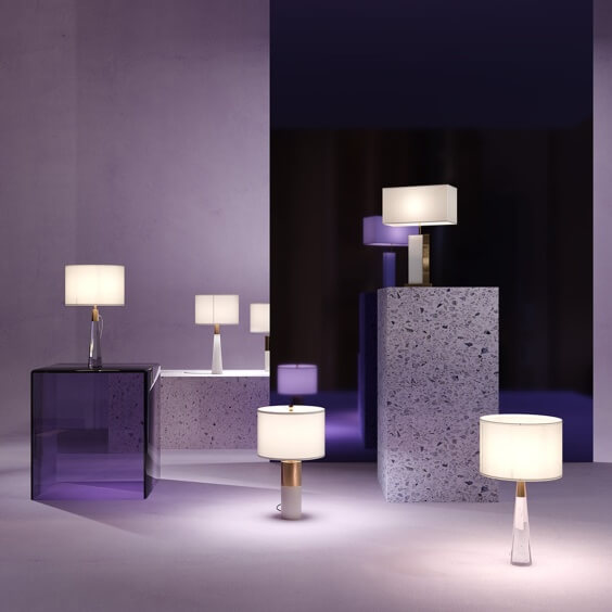 Maytoni Bianco Rectangular Tischleuchte - Agof Store