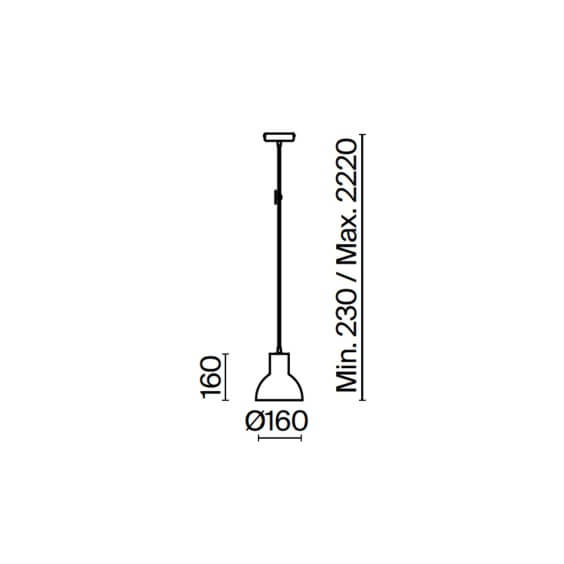 Maytoni Broni Ø 16 cm Pendelleuchte - Agof Store