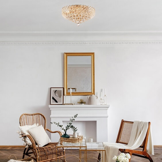 Maytoni Karolina Ø 41 cm wall ceiling lamp - Agof Store