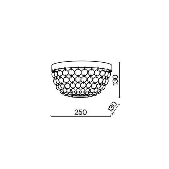 Maytoni Ottilia wall lamp - Agof Store