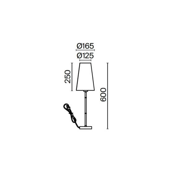 Maytoni Zaragoza table lamp - Agof Store