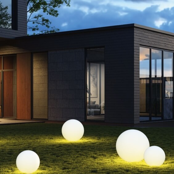Erda Ø 30 cm Lampada da terra outdoor Maytoni - Agof Store