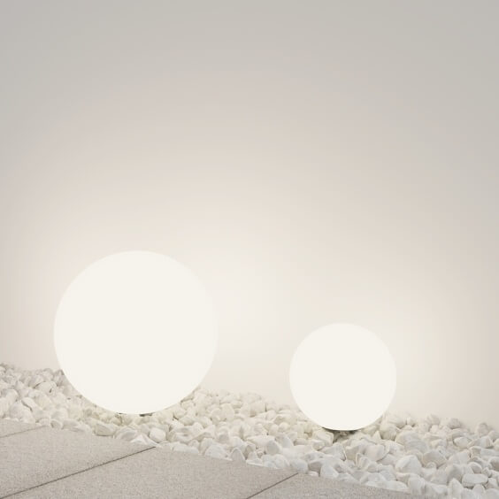 Maytoni Erda Ø 50 cm outdoor floor lamp - Agof Store