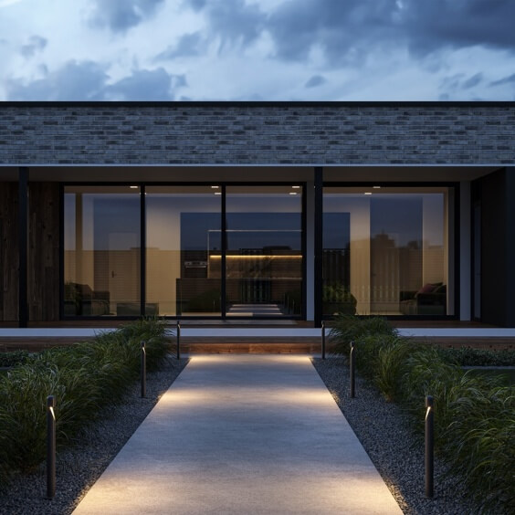 Maytoni Hagen outdoor floor lamp - Agof Store