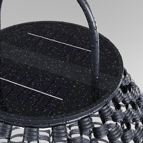 Plet Ø 36 cm Lampada da terra outdoor Maytoni - Agof Store