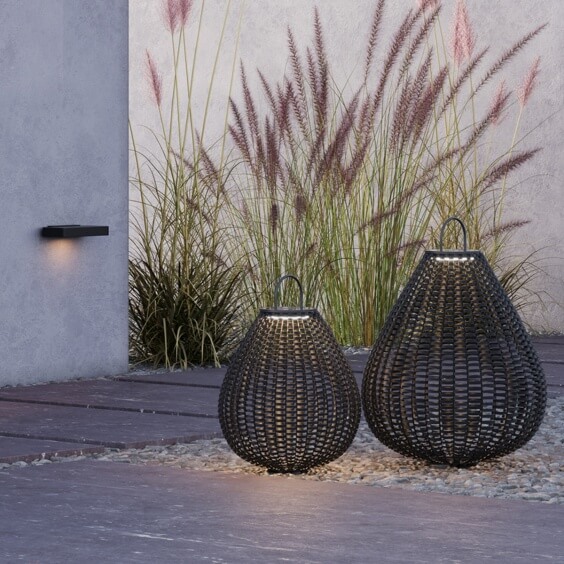 Maytoni Plet Ø 48 cm outdoor floor lamp - Agof Store
