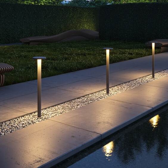 Wald H.80 cm Lampada da terra outdoor Maytoni - Agof Store