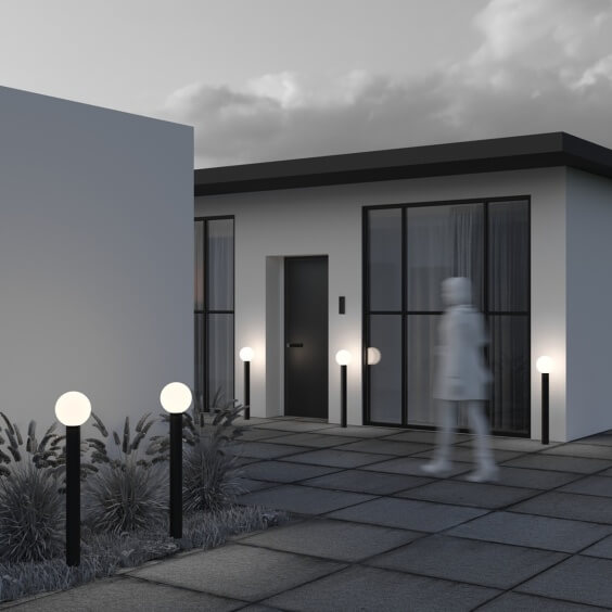 Bold Lampada da terra outdoor Maytoni - Agof Store