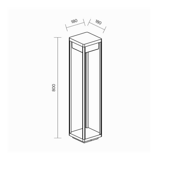 Maytoni Baker Street outdoor floor lamp - Agof Store