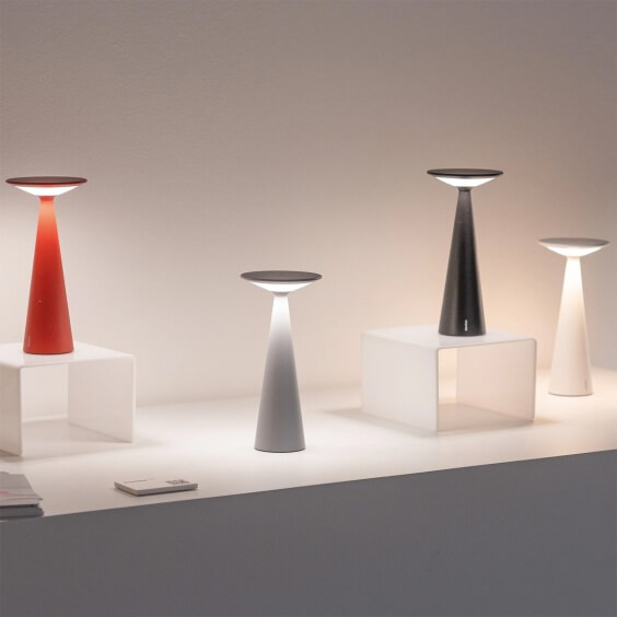 Damina Pro Lampada ricaricabile da tavolo Zafferano - Agof Store