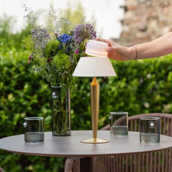 Zafferano Flaminia Pro Akku Tischlampe - Agof Store