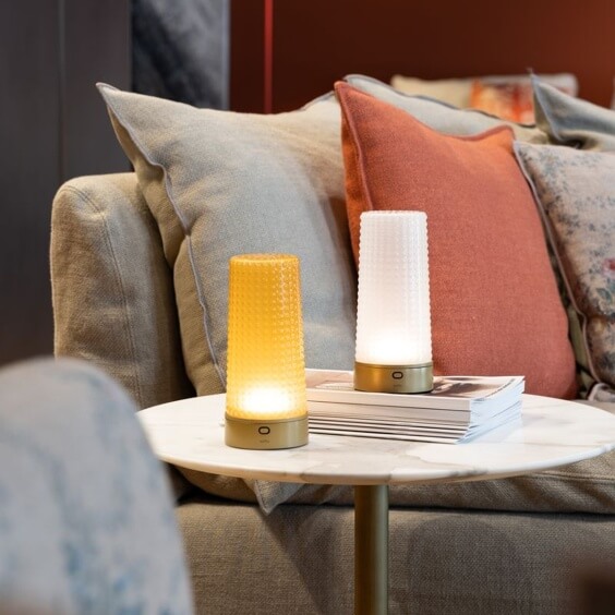 Soffio 1 Pro Lampada ricaricabile da tavolo Zafferano - Agof Store