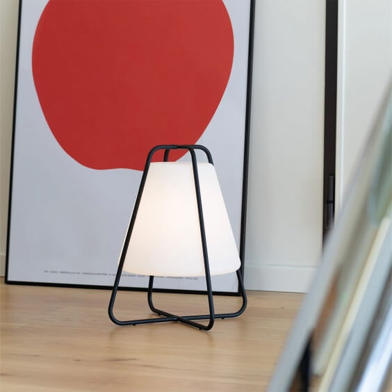 Zafferano Teepee Akku Tischlampe - Agof Store