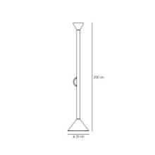 Artemide Callimaco Lampada da terra - Agof Store