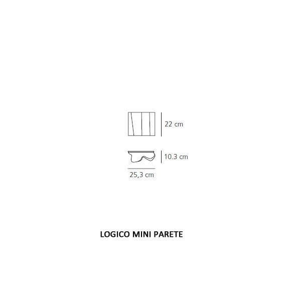 Artemide Logico Mini Wandleuchte - Agof Store