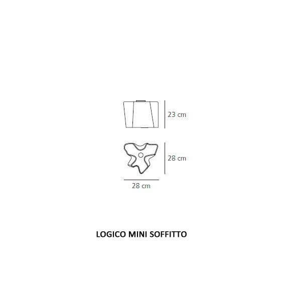 Artemide Logico Mini Lampada a soffitto - Agof Store