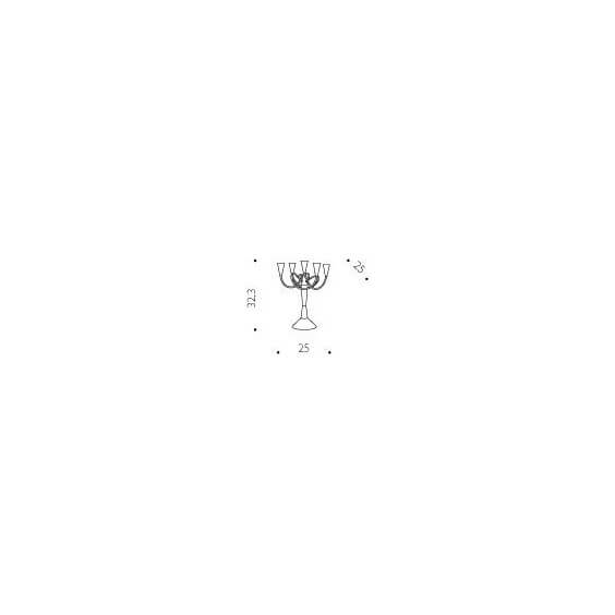 Matthew Boulton I candelabro Driade - Agof Store