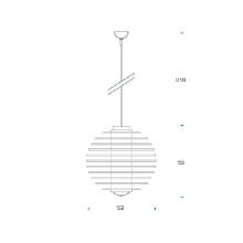 FontanaArte 0024 pendant lamp - Agof Store