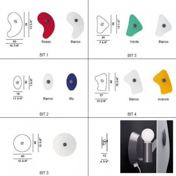 Foscarini Bit Wandleuchte - Agof Store