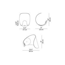 Curl Lampada da tavolo LucePlan - Agof Store