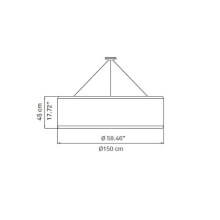 LucePlan Silenzio Pendelleuchte - Agof Store