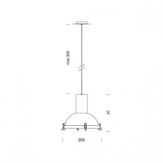 Nemo Projecteur 365 Pendelleuchte - Agof Store