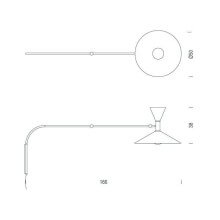 Lampe de Marseille Lampada da parete Nemo - Agof Store