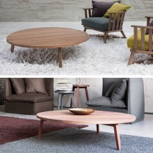 Gervasoni Gray 46 49 coffee table - Agof Store
