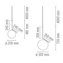 Flos IC Lights S lampada a sospensione - Agof Store