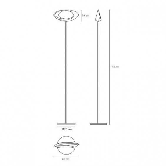 Artemide Cabildo Led floor lamp - Agof Store