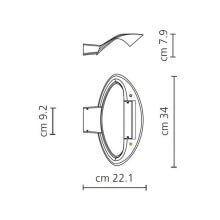 Artemide Mesmeri Led Lampada da parete - Agof Store