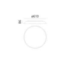Artemide Febe wall ceiling lamp - Agof Store