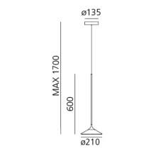 Artemide Orsa 21 pendant lamp - Agof Store