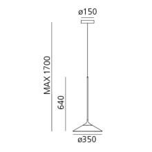 Artemide Orsa 35 Lampada a sospensione - Agof Store