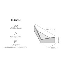 Woodendot Pelican M Shelf - Agof Store