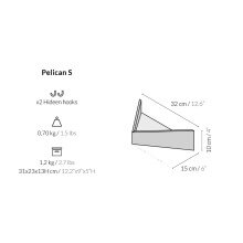 Woodendot Pelican S Shelf - Agof Store