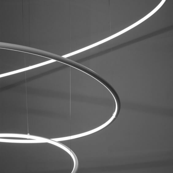 Egoluce Lancia tonda Ø100 pendant lamp - AGOF Store