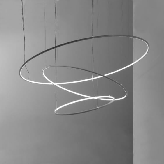 Egoluce Lancia tonda Ø100 pendant lamp - AGOF Store