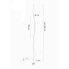 Egoluce Lancia di Achille pendant lamp - AGOF Store