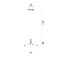 Foscarini Aplomb Large pendant lamp - Agof Store