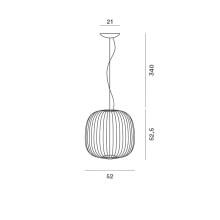 Foscarini Spokes 2 pendant lamp - Agof Store