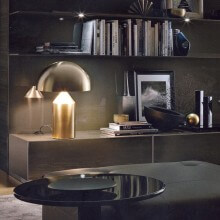Atollo Oro Lampada da tavolo Oluce - Agof Store
