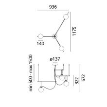 Artemide Nh S3 Lampada a sospensione - Agof Store