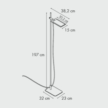 Giùup Lampada da terra Icone Luce - Agof Store