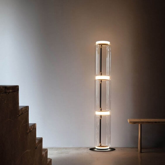 Flos Noctambule 4 Low Cylinders Small Base Floor Lamp - Agof Store
