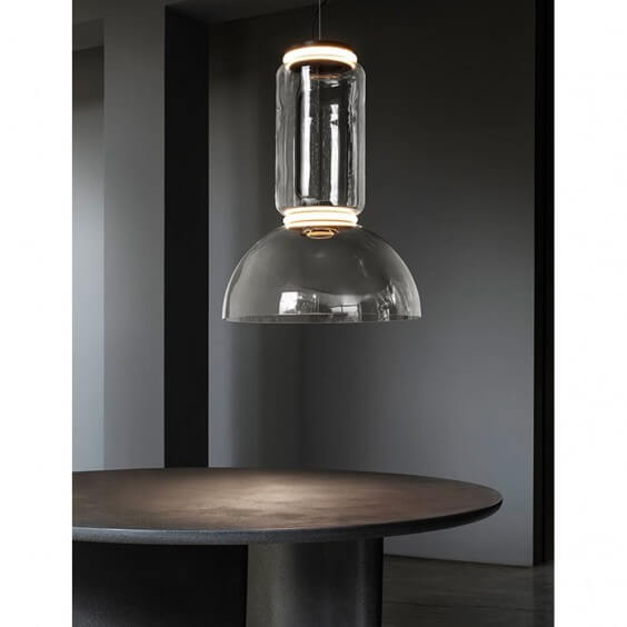Flos Noctambule 1 Low Cylinder & Bowl lampada a sospensione - Agof Store